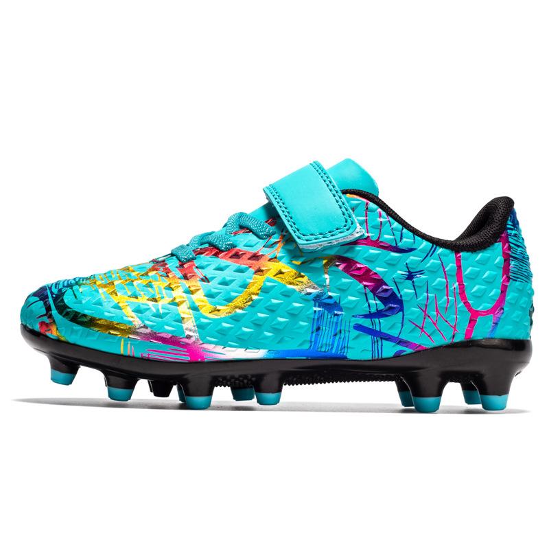 

Летние дышащие футбольные бутсы на липучке, шнуровка свободная, студенческие, мужские и женские, поколение для искусственного газона 40