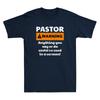 Pastor  Warning I Might Put You In A Sermon Funny Quote Vintage Unisexs TShirt