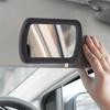 Black Car Vehicle Clip-on Sun Visor Vanity Mirror Sun-shading Cosmetic Mirror 1×