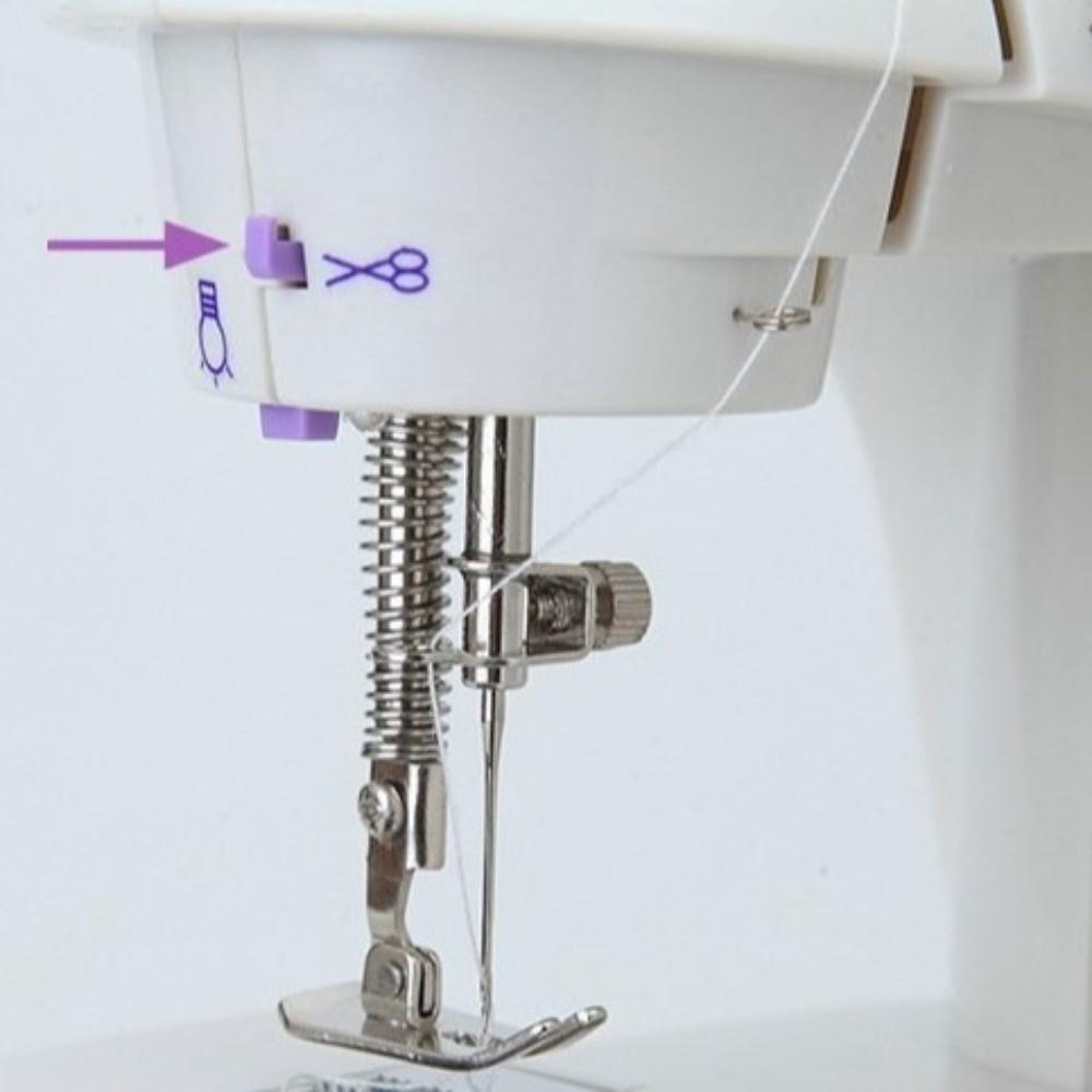Double Thread Electric Sewing Machine 2-Speed Sewing Tool Portable Sewing Machine  Simple Sewing