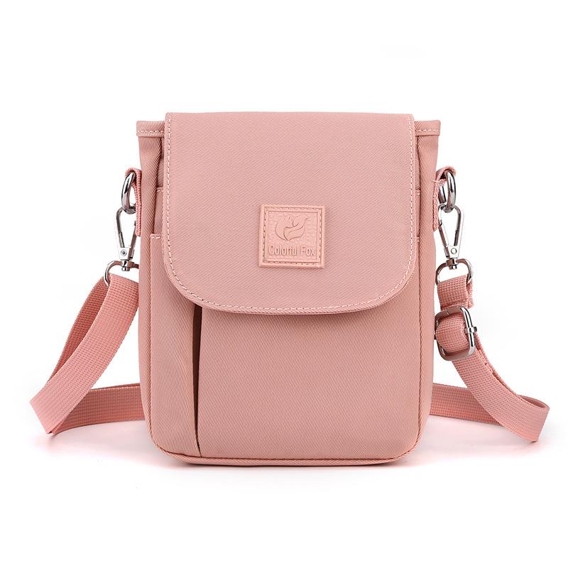Women's bag new versatile women's shoulder bag, waterproof nylon mother bag, casual women's messenger mobile phone bag