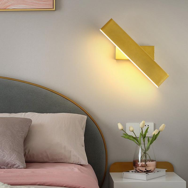 Bedhead, Bedroom, Living Room, Study, Staircase, Modern, Simple, Creative, Internet Famous, Light Luxury Wall Lamp
