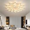 Flower-Shaped Nordic Minimalist LED Ceiling Light for Bedroom & Living Room
