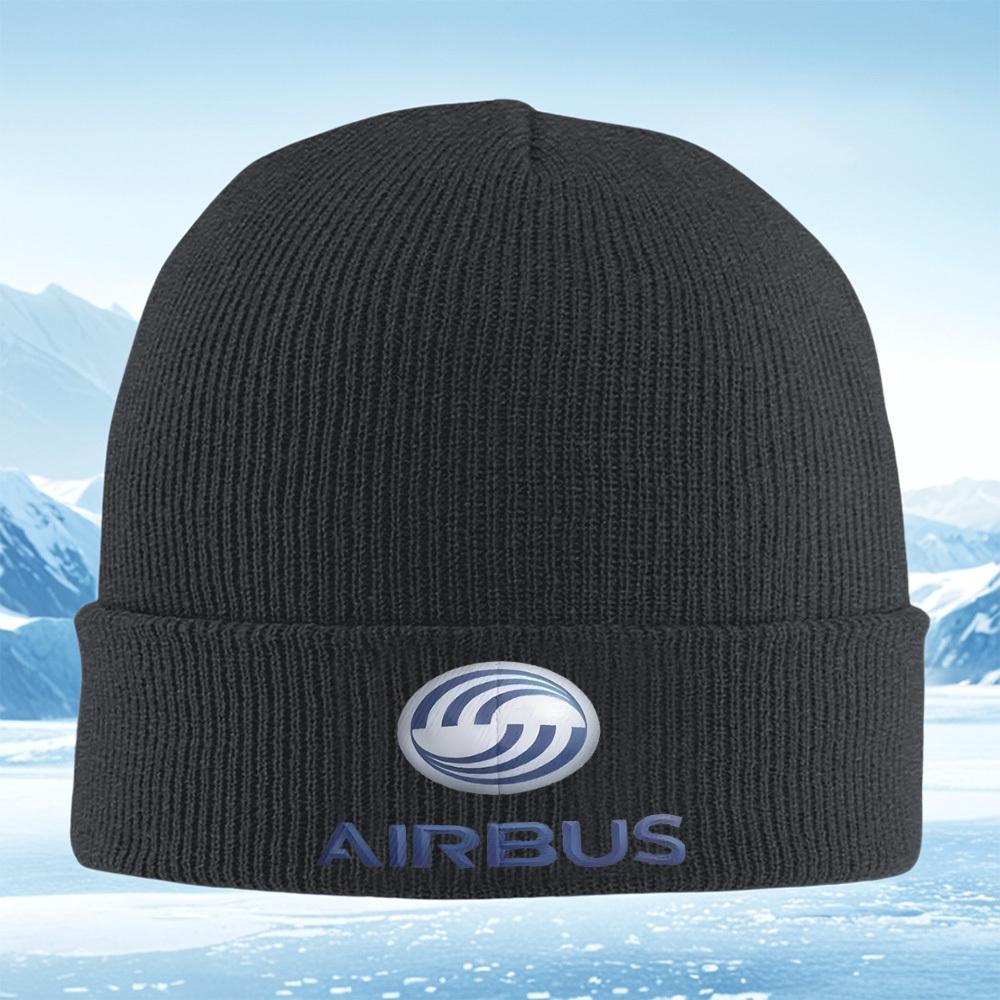 Circle Logo Brand Design Symbol Letters Men Women Unisex Knitted Hat Beanie Pullover Cap Winter Thermal Warm Christmas Outdoor C