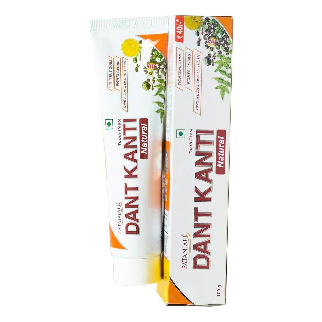 Toothpaste Natural Patanjali Dant Kanti Natural Toothpaste