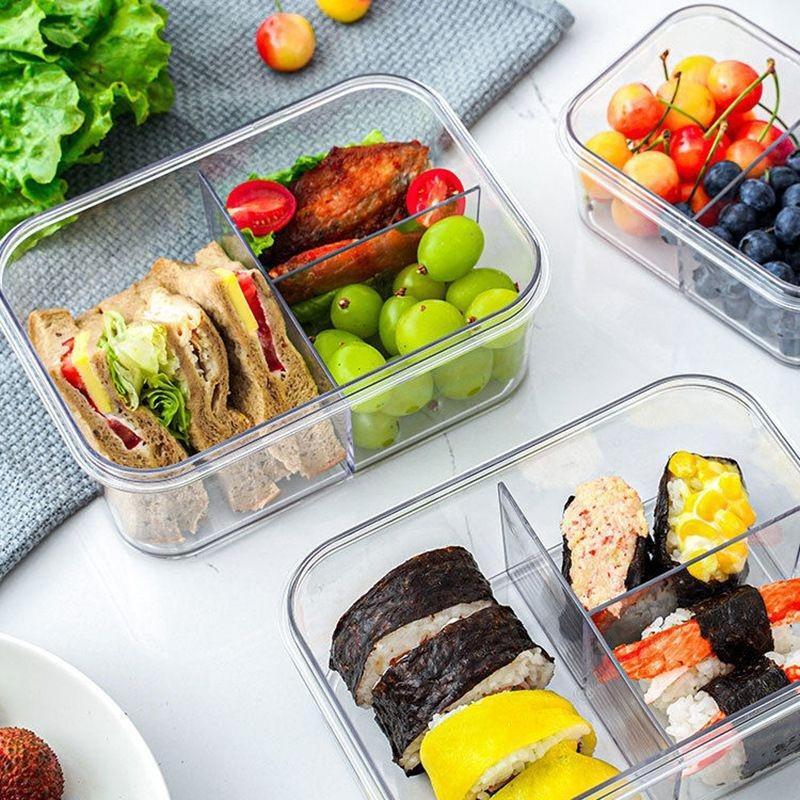 Sealable Divided Food Storage Container