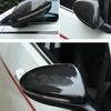 For KIA K3 Cerato Forte 2019-2025 ABS Auto Car Styling Body Side Door Rearview Mirror Cover Cap Horns Shell Housing Sticker Trim