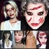 Skin Decoration Party Horror Scar Temporary Tattoos Halloween Tattoo Stickers Fake Tattoo
