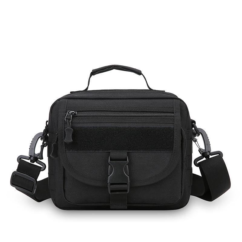 Tactical Messenger Pouch Men'S Vintage Camouflage Army Crossbody Bag Nylon Single Shoulder Bag Chest Pack Sling Hunting Bag