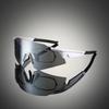 Oversized Sports Goggle Fashion Mirror Outdoor Cycling Protective Sunglasses Women New In Trendy Outdoor Anti-UV Shades