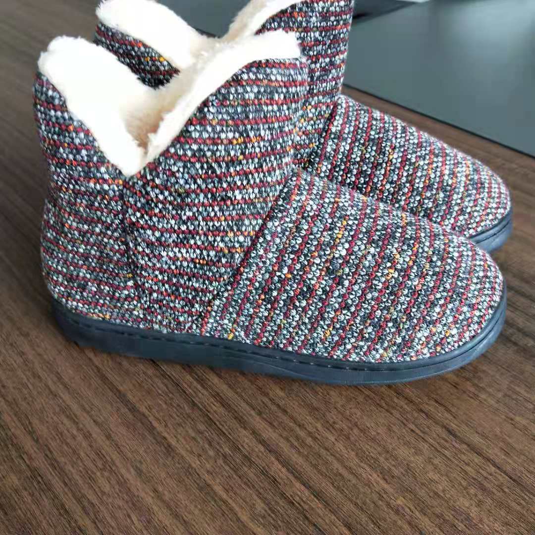 

Женские тапочки, зимние теплые домашние мягкие тапочки, нескользящая домашняя обувь, мужская домашняя обувь для пола в спальне, для влюбленных пар, пушистая плюшевая домашняя обувь 36-37