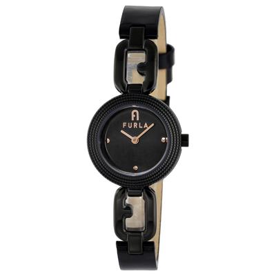 Watch Furla Arco Chain WW00015022L7 Black Women's [Item]