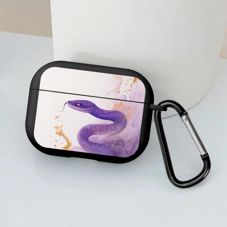 Snake Graphic Case For Airpods Pro3 1 Pro 2 3 4 Pro2 Earphone Cases Cover