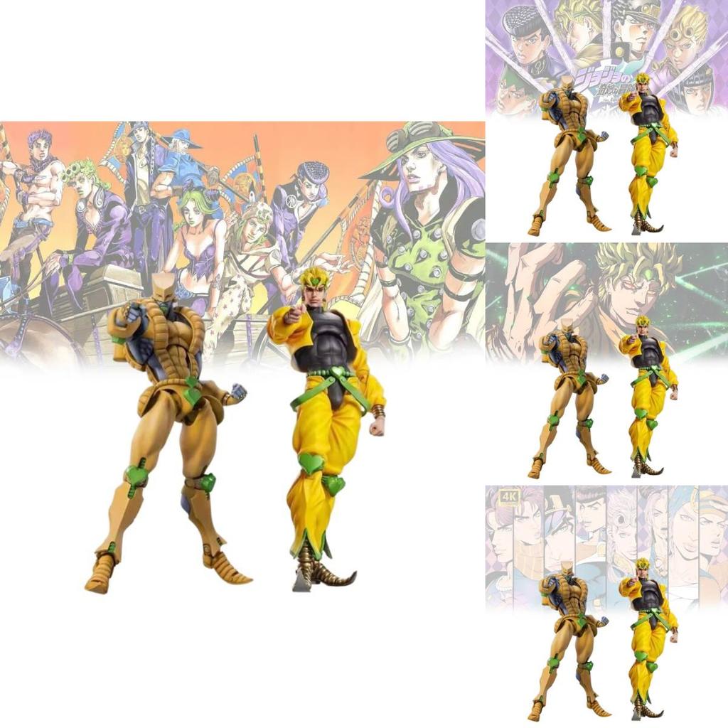Atemberaubende Jojo's Bizarre Adventure Actionfigur PVC-Modell mit unglaublicher Artikulation