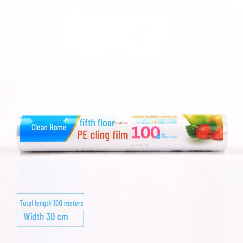 Large Roll PE Cling Film for Food, Vegetables & Fruits