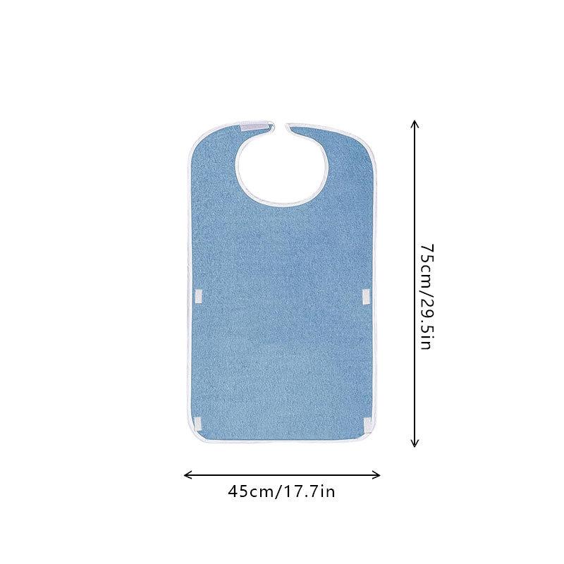 

Adult Mealtime Bibs Reusable Protective Clothing for Elderly Disabled Nursing Home Use Anti Pollution Diet