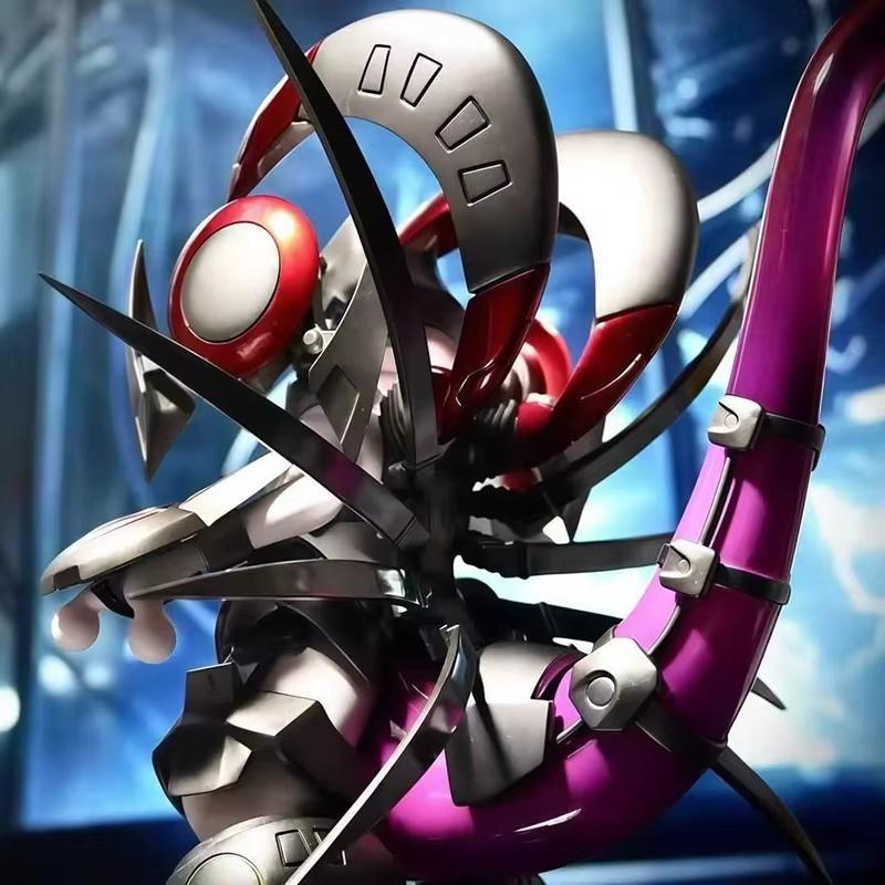 In-Stock PokMon Armored Mewtwo Figure Bkm Anime Manga Merchandise Static Statue Model Trendy Toy Chassis Ornament Collect Gift