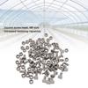50 Sets Greenhouse Nuts and Bolts, Stainless Steel Ex Nuts and T Bolts Greenhouse Screws M6 X 13 Screws M6 Nuts Tool Assortment Set for Installing