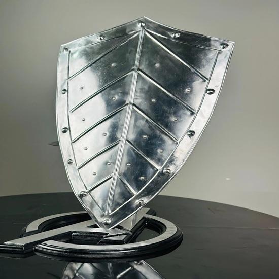 71.12 cm Gothic Kite Shield Crusader Knight Shield Medieval Armor Steel Shield Battle Knight Heater Shield Best Gift