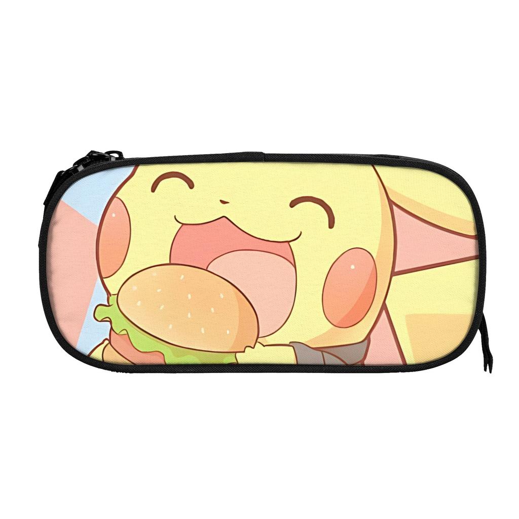 Custom Cartoon Pokemon Theme Large Capacity Bags for Child School Pencil Bag for Boys Gilrs Kids