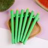 Return to school season 10pcs 0.5mm soft glue shape single-arm cactus neutral pen plant creative signing pen stationery supplies