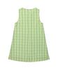 Ames Worldwide Check Layered Dress Green