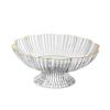 Fruit Bowl with Draining Holes Vegetable Holder Table Centerpiece Snack Holder for Kitchen Counter Office Home Decoration