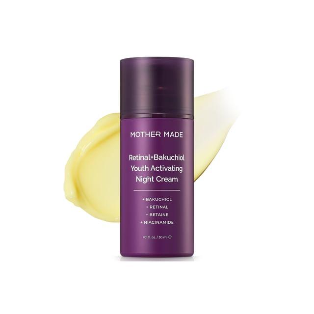 MOTHER MADE - Активирующий ночной крем для молодости с ретиналем и бакучиолом 30ml