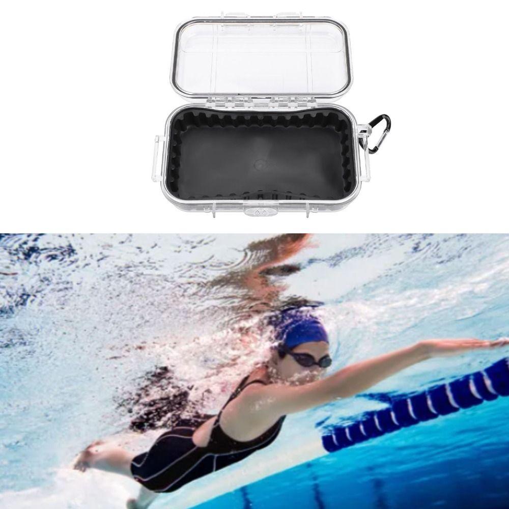 ABS Dry Box Hard Shell Airtight Container Durable Shockproof Case Camping