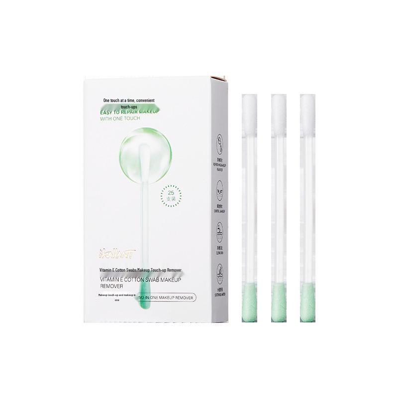 ikAllANT Pre-filled Makeup Remover Swabs with Built-in Corrector and Cleansing Solution
