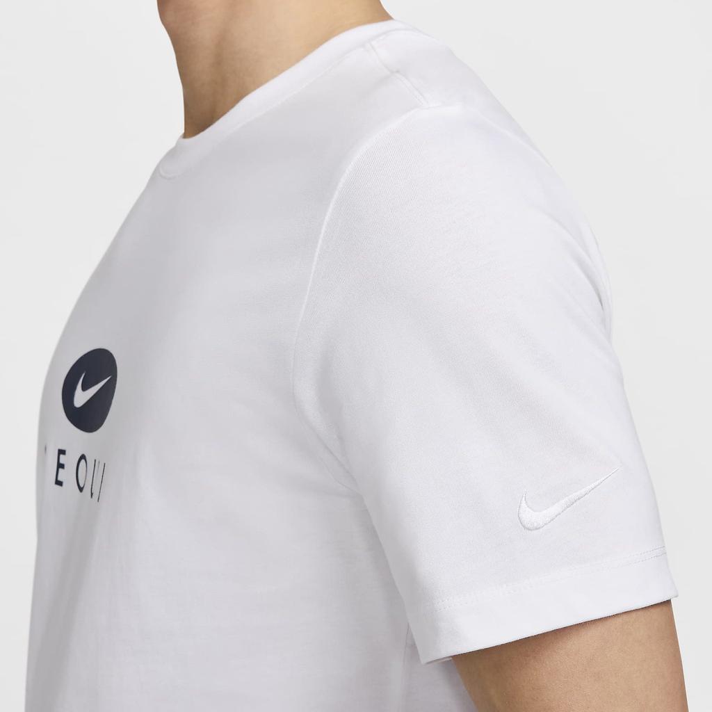 Nike T Shirts Men's White Crew Neck HF4805-100