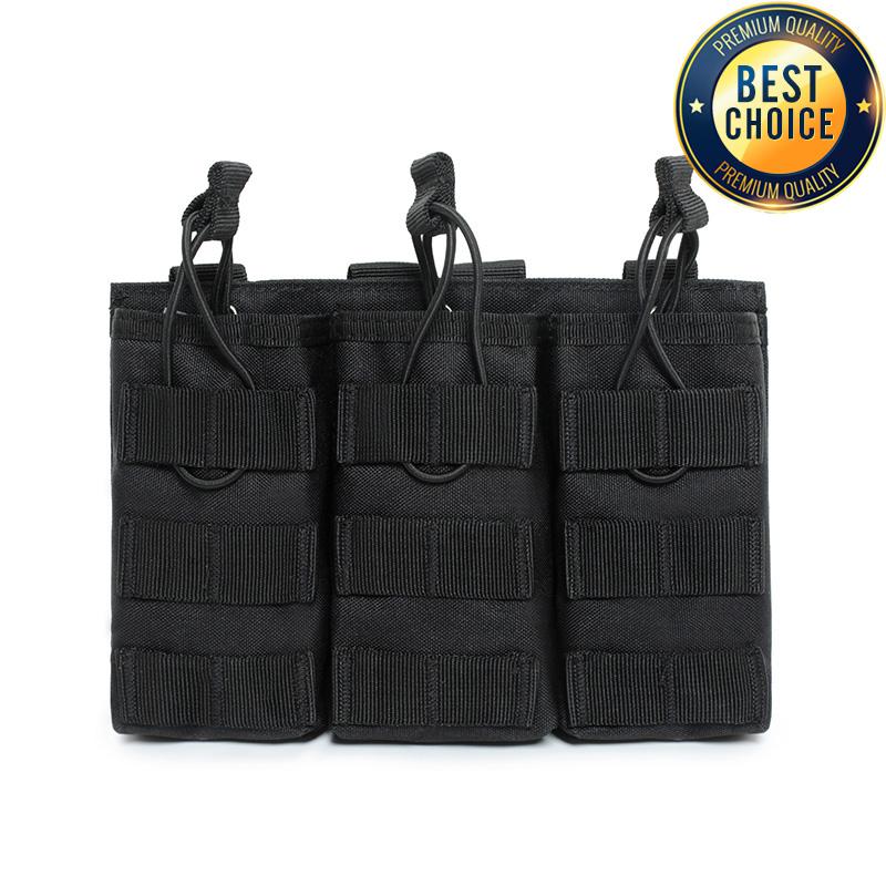 1000D Tactical Magazine Pouch Double/Triple/Quadruple Mag Pouch Airsoft Ak 7.62/5.56mm M4 Ar Rifle Hunting Accessories