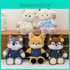 Wolf Plush Fox Toy Cute Forest Animals Stuffed Animal Kids Adorable Cuddly Gift