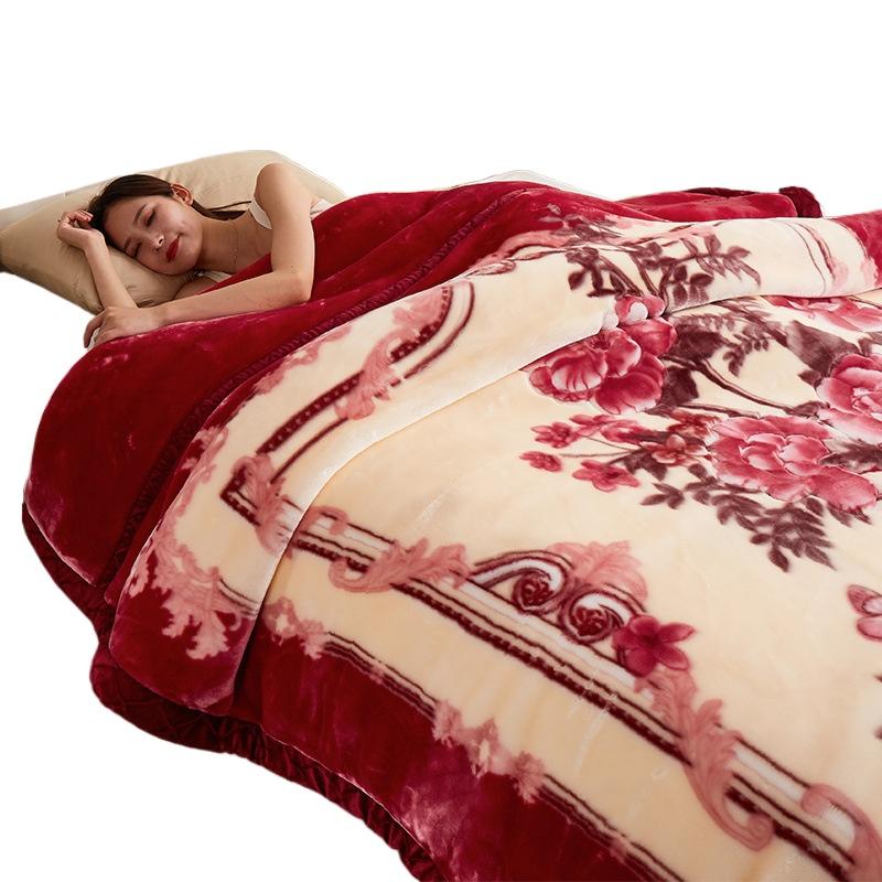 

Двухслойное одеяло Рашель 1.5 * 2m/2.5kg большой провал o ruby