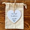 1PC Sincere Thanks Gifts Never Forget the Different Heart Designs You Made Acrylic Souvenirs