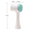 2-in-1 Facial Cleansing Brush, Silicone Manual Cleansing Brush, Deep Cleansing Skin Keratin Cleaning System, Super Soft Massage Pores, Suitable For Al