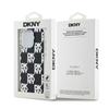 Dkny Dkhcp15Lhdlcek Iphone 15 Pro6.1 Czarny/Black Hardcase Iml Checkered Mono Pattern