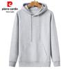 Pierre Cardin Men's Solid Color Casual Hooded Sweatshirt