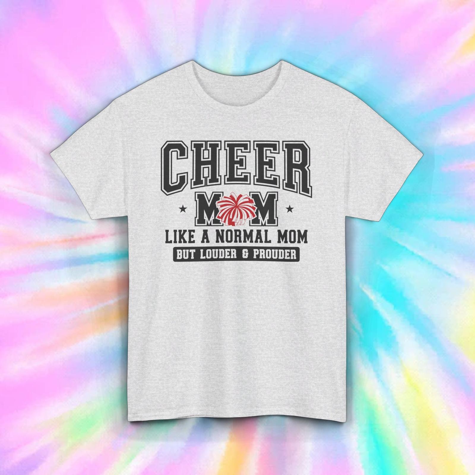 Cheer Mom T-Shirt Mens Womens Tees Top | Funny Loud and Proud Tee | Cheerleading Mom Shirt 3XL