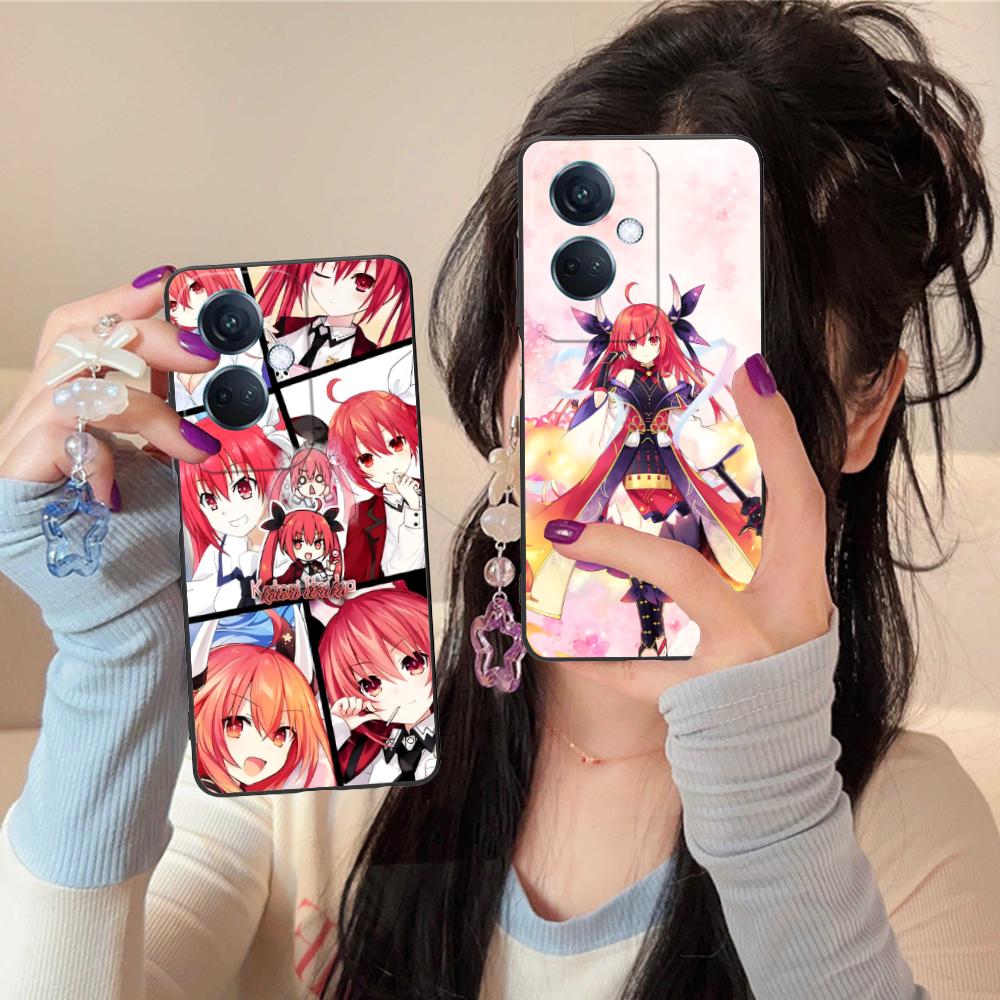 Date a Live Kotori Itsuka Matte TPU Mobile Phone Case for OPPO Reno 14 13 12 11 10 9 8 7 6 5 F T Pro 5G Colorful Printing Cover