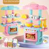 Mini Kitchen Simulation Toy Set: Pretend Play Cooking Utensils for Kids