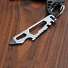 NEW MINI Multifunctional Tainless Steel Pry Bar, New Mini EDC Hex Wrench, Bottle Opener, Portable Outdoor Bicycle Repair Tool