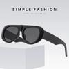 Trendy Women Oval Cat Eye Sunglasses Retro Pilot UV400 Protection Summer Fashion Eyewear Gafas De Sol