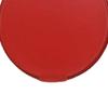 Single Sided Folding Circular Mirror Plastic Portable Compact Cosmetic Pocket Mirror Red