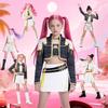 Kid Girls Rumi K Pop Demon Hunter Cosplay Kids Black Gloden Costume Chid Disguise Performance Roleplay Uniform Halloween