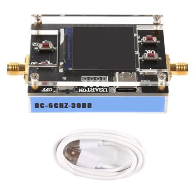 6G Digitaler Dämpfer Digitaler Dämpfermodul Metallgehäuse Programmierbares Modul Dämpfungswert 30DB Schrittweite 0,25DB