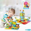 81 Piece DIY Gear Building Blocks Toy Set Learning Blocks Motorized Spinning Gears Construction Toy Kids DIY Gift