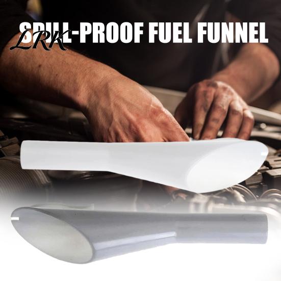 Kraftstoff Einfülltrichter für Auto, Original Autoanschluss Kraftstoff nachfüllen, Haken Aufbewahrungstankrohr, Harter Kunststofftrichter, Langlebige Zubehörteile Benzin