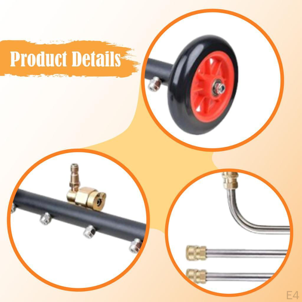 16-inch Multifunctional Universal High Pressure Washer for Chassis