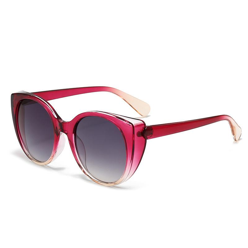 Female Cat Eye Sunglasses With Uv400 Protection For Outdoor Activities And Fashion